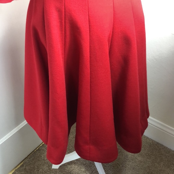Gorgeous Purificacion Garcia Fit and Flare Red Dress Size 38 - Picture 4 of 8